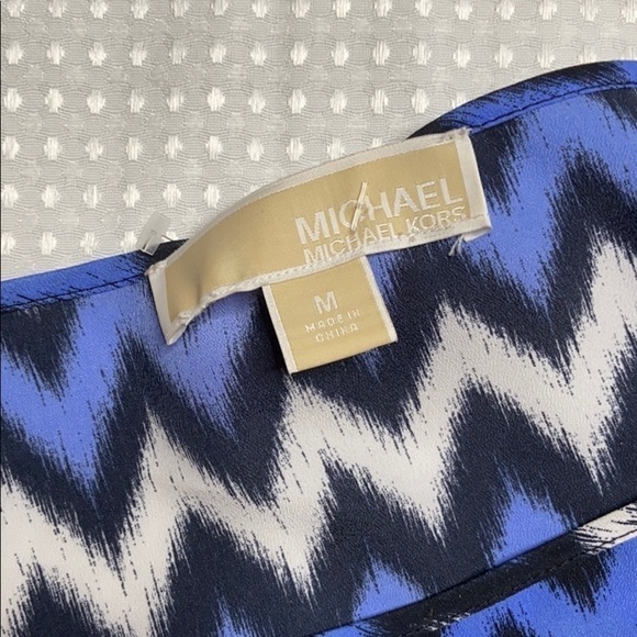MICHAEL MICHAEL KORS - Chevron-Print Pullover Top - Picture 5 of 8